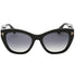 Tom Ford Cara Smoke Polarized Lens Shiny Black Sunglasses FT0940 01D